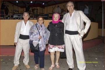Los Faycanes, en concierto en Marpequeña (Foto Ildefonso Rodríguez)